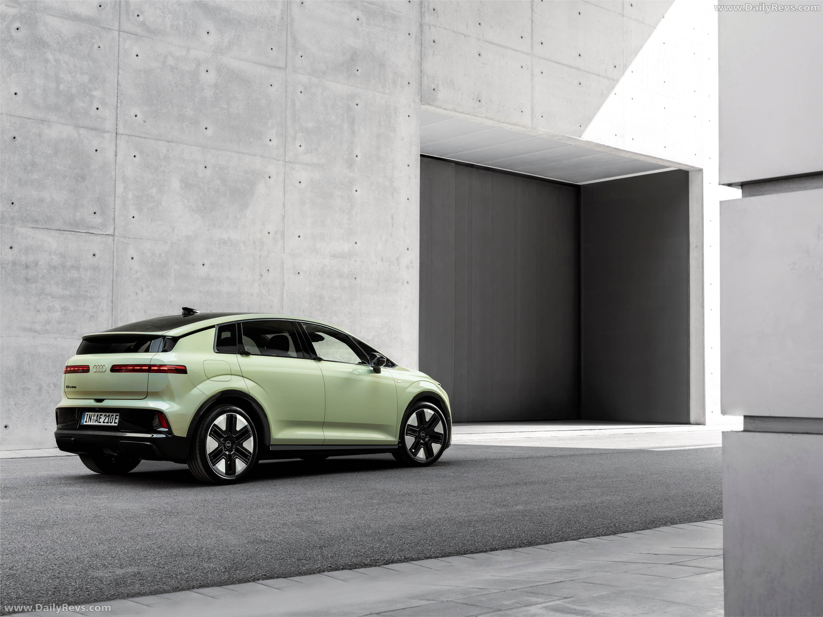 2027 Audi A2 e-tron Rear View