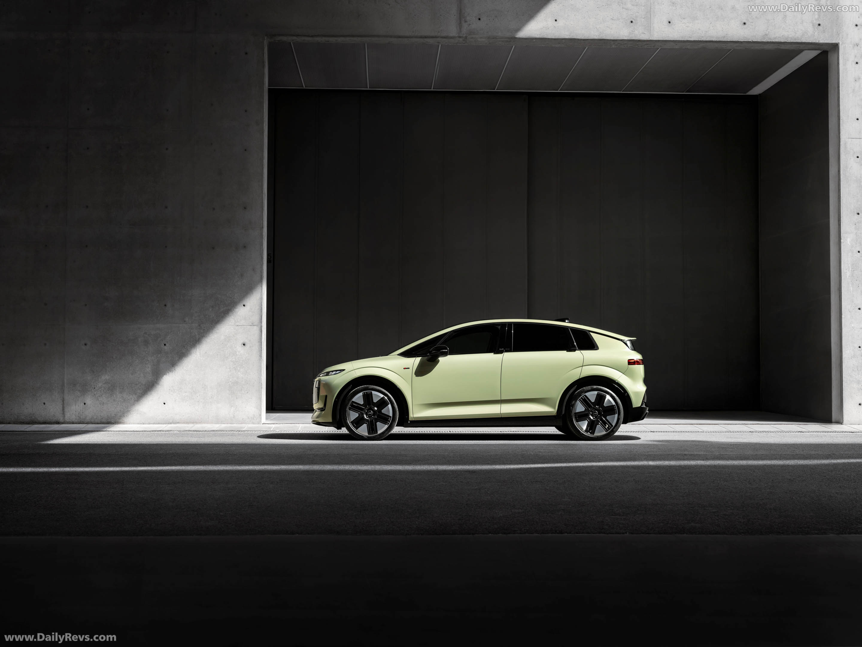 2027 Audi A2 e-tron Side View