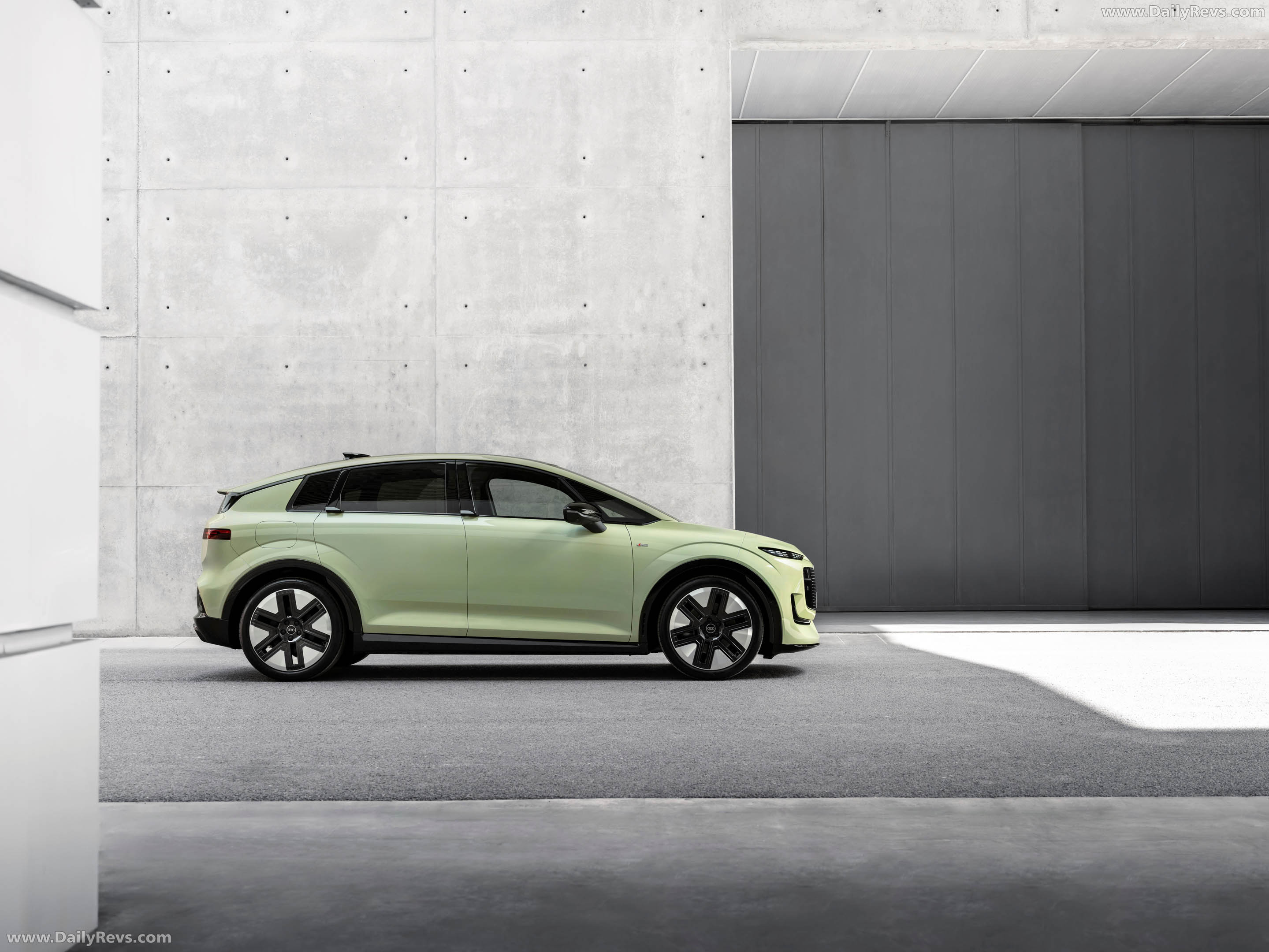 2027 Audi A2 e-tron Side View