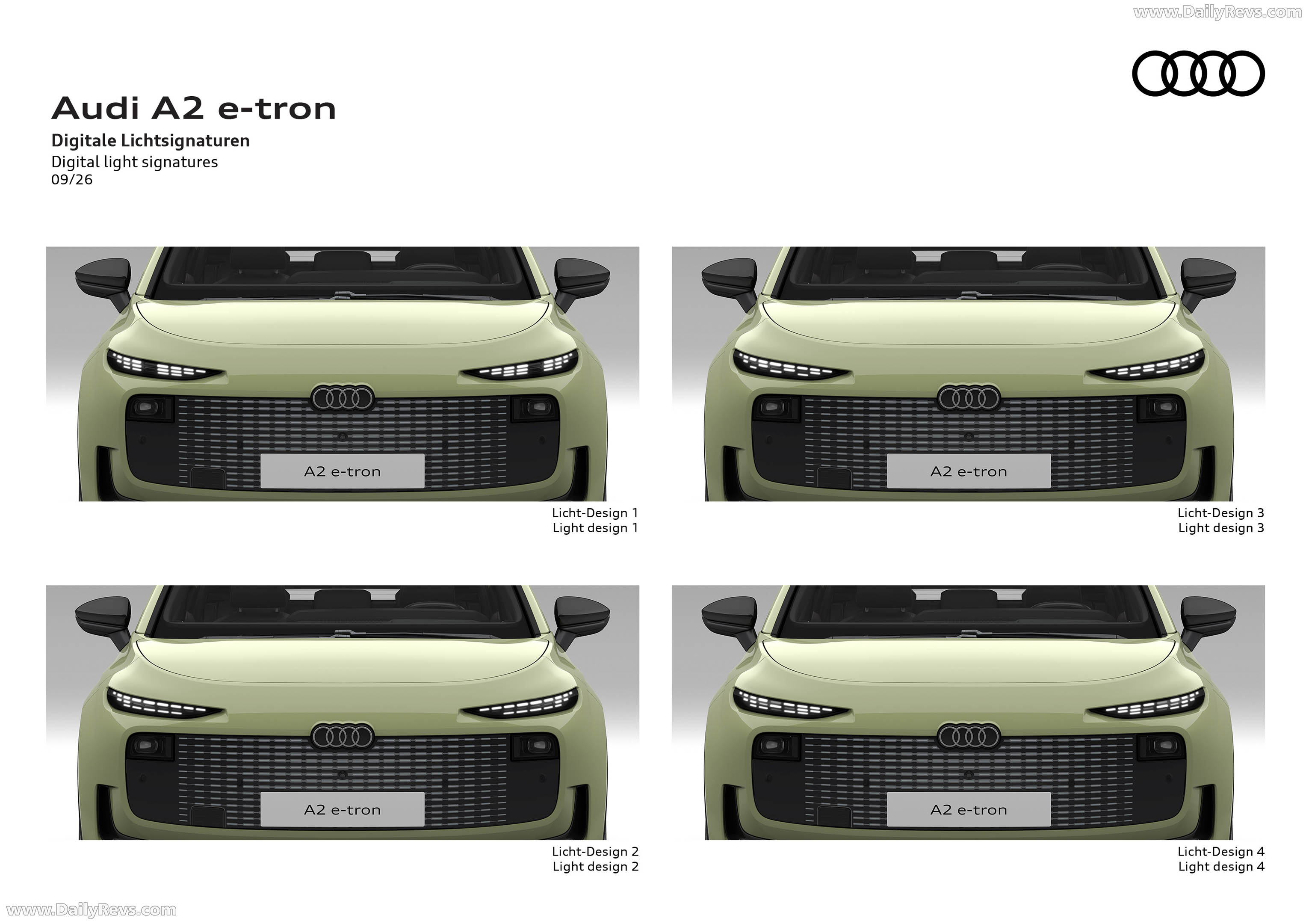 2027 Audi A2 e-tron Sketches