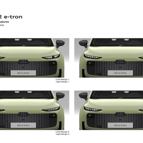 2027 Audi A2 e-tron Sketches