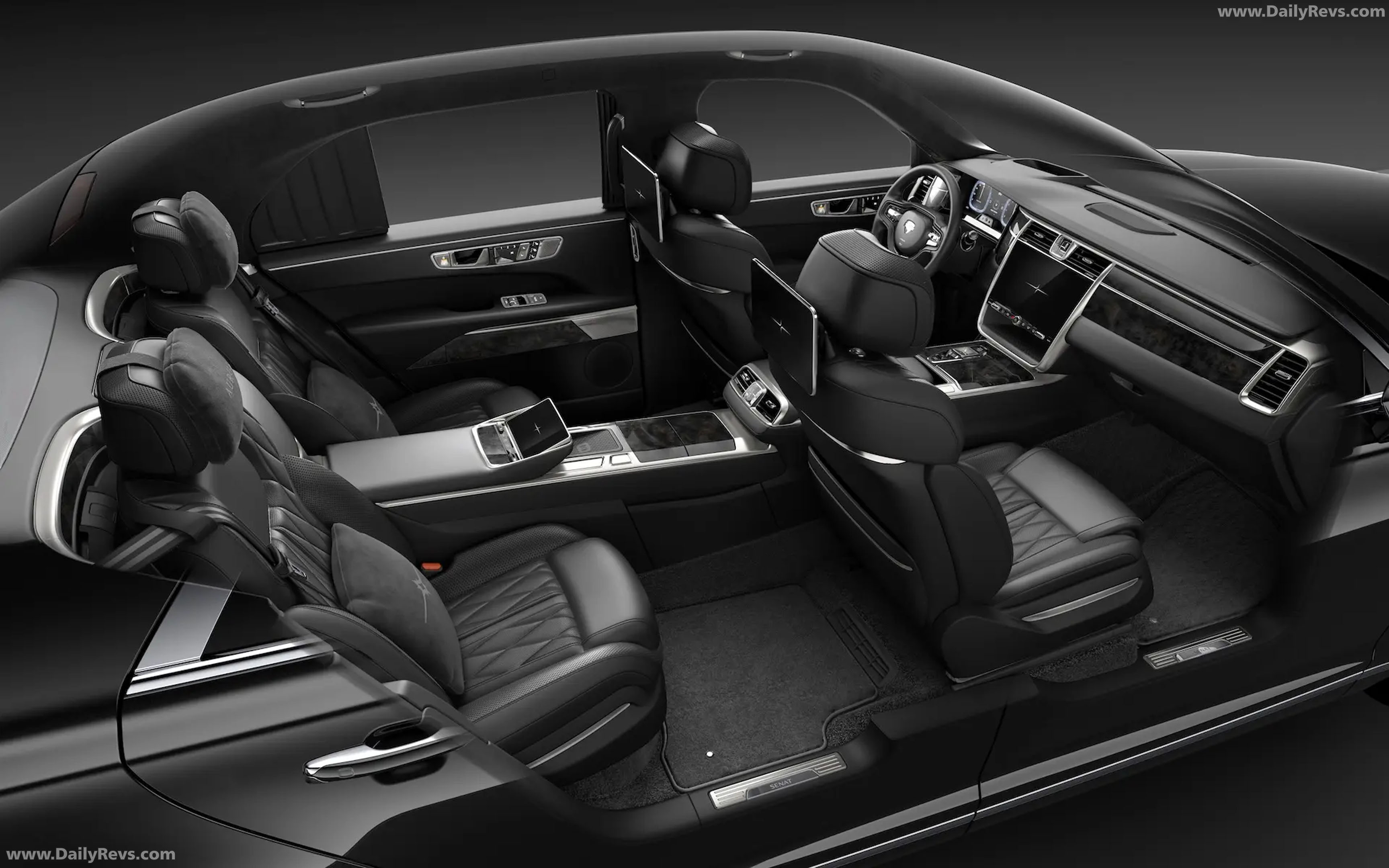 2026 Aurus Senat 900 Interior