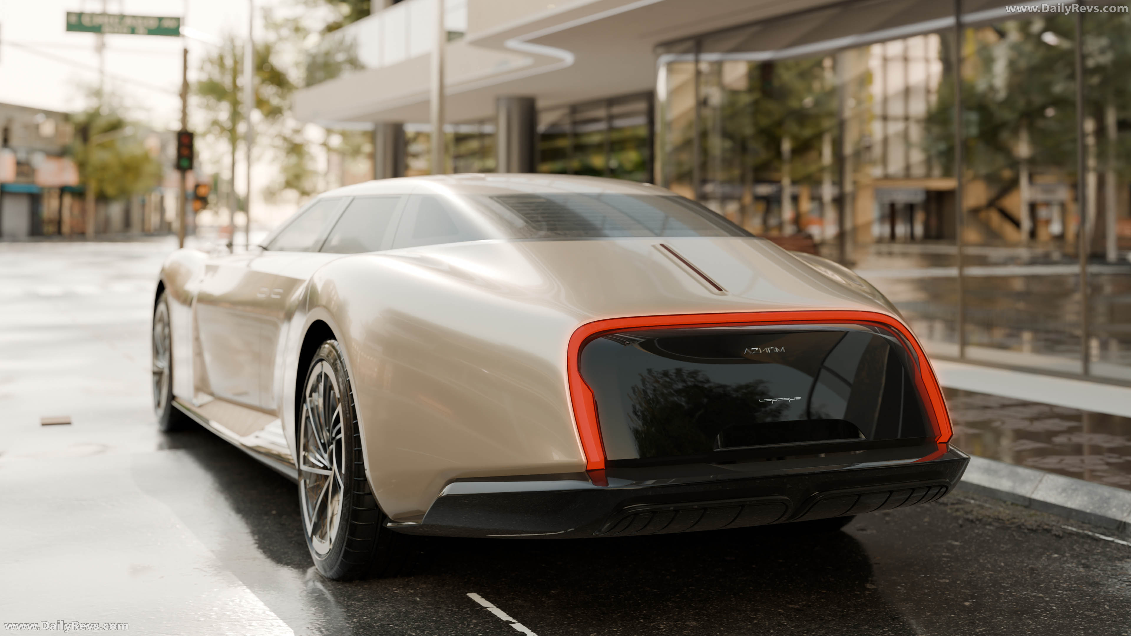 2027 Aznom Automotive L’EPOQUE Rear View