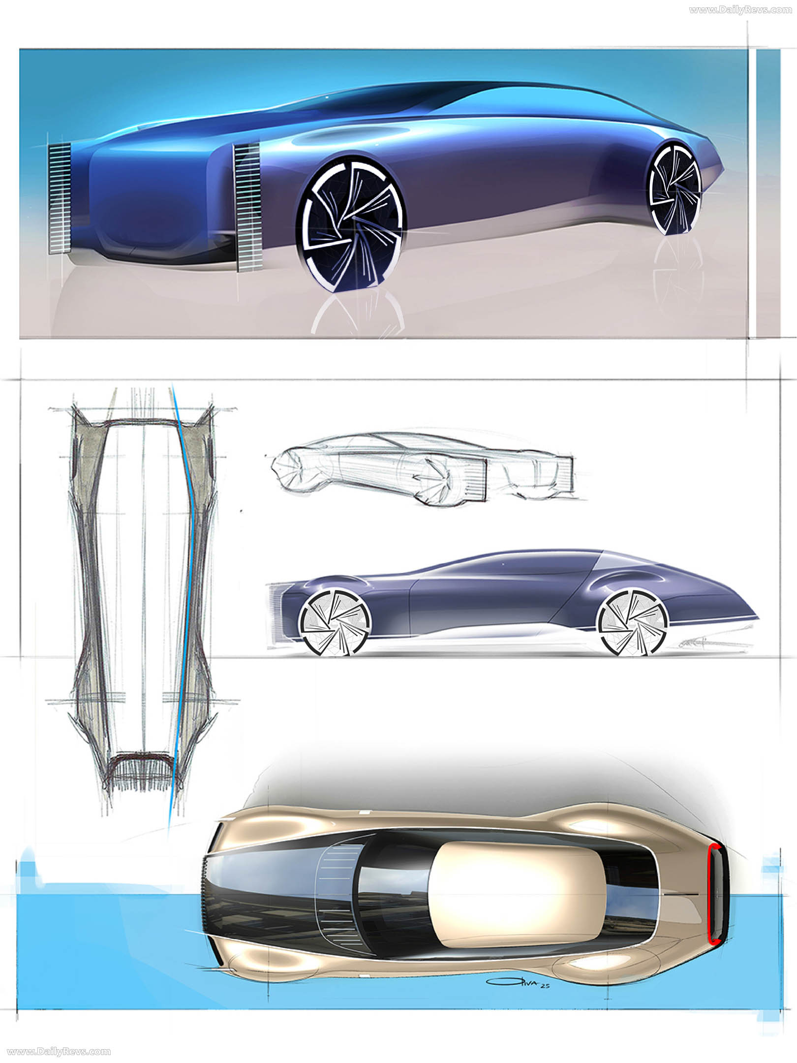 2027 Aznom Automotive L’EPOQUE Sketches