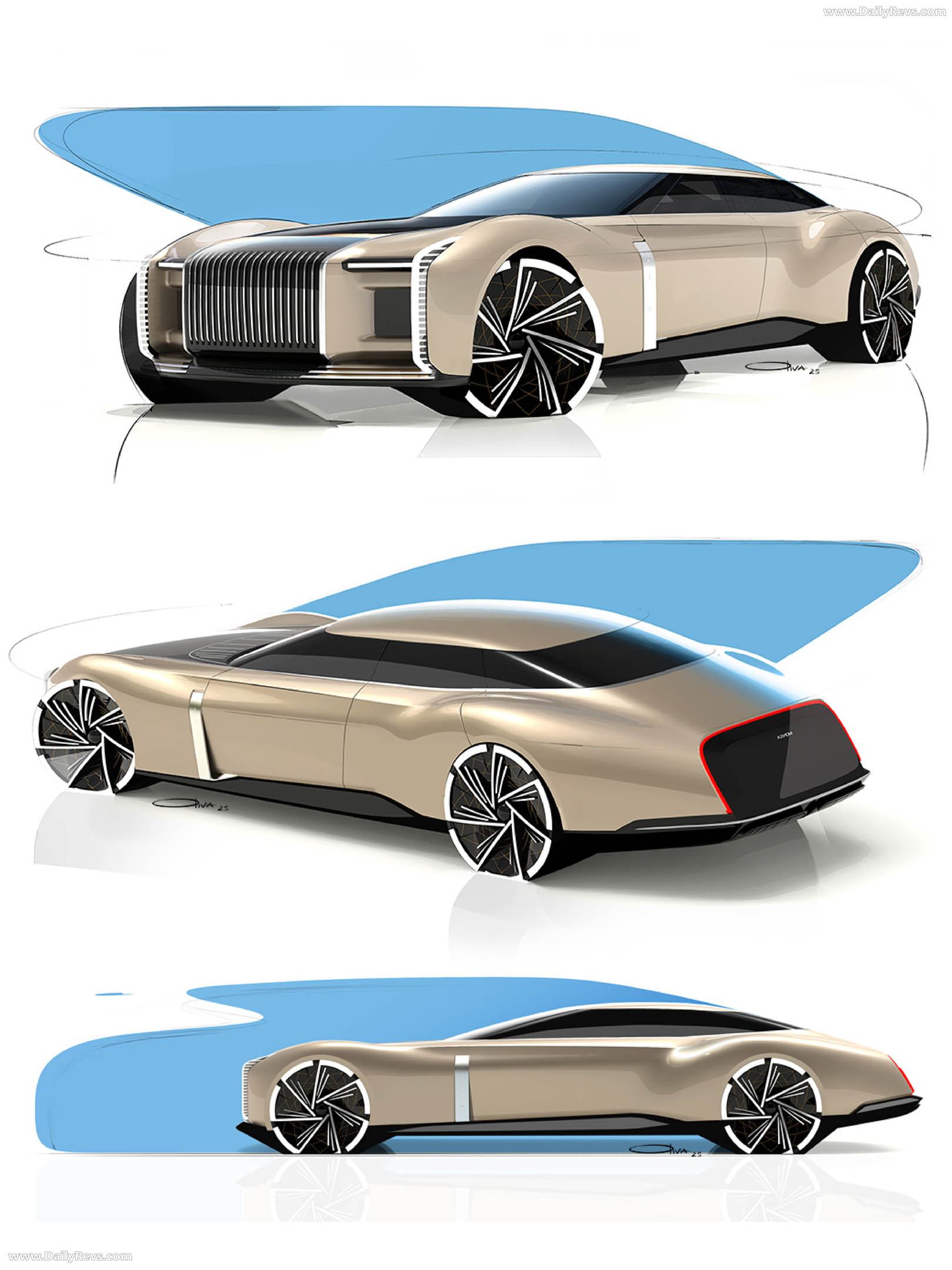 2027 Aznom Automotive L’EPOQUE Sketches