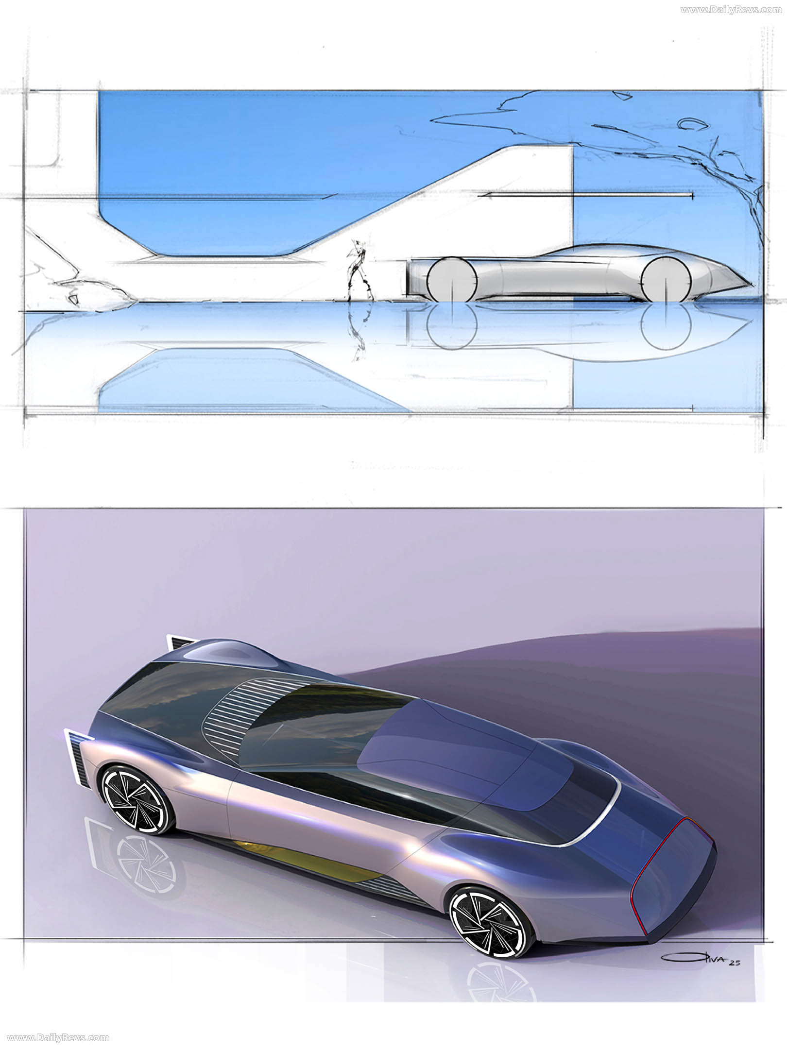 2027 Aznom Automotive L’EPOQUE Sketches