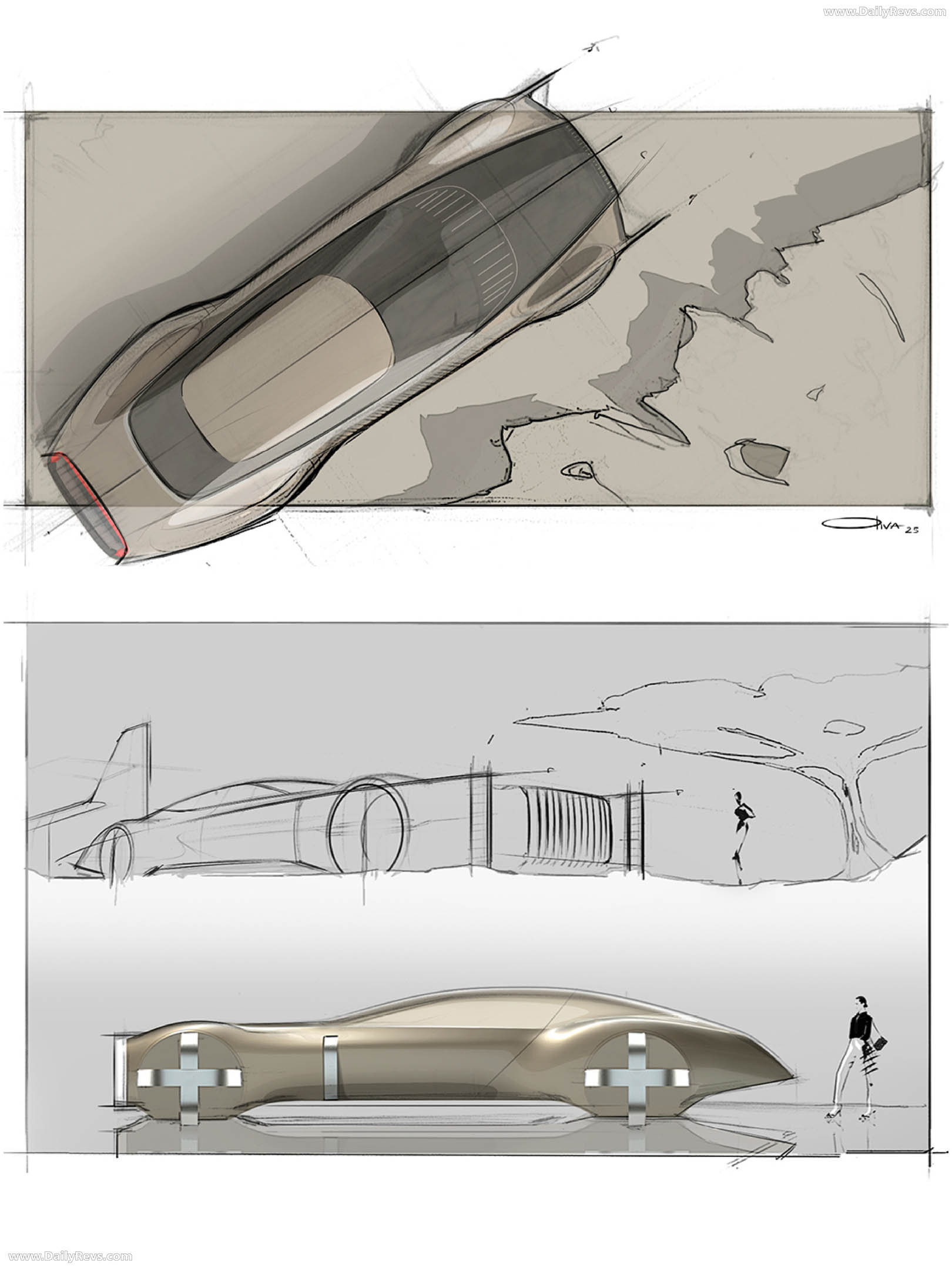 2027 Aznom Automotive L’EPOQUE Sketches