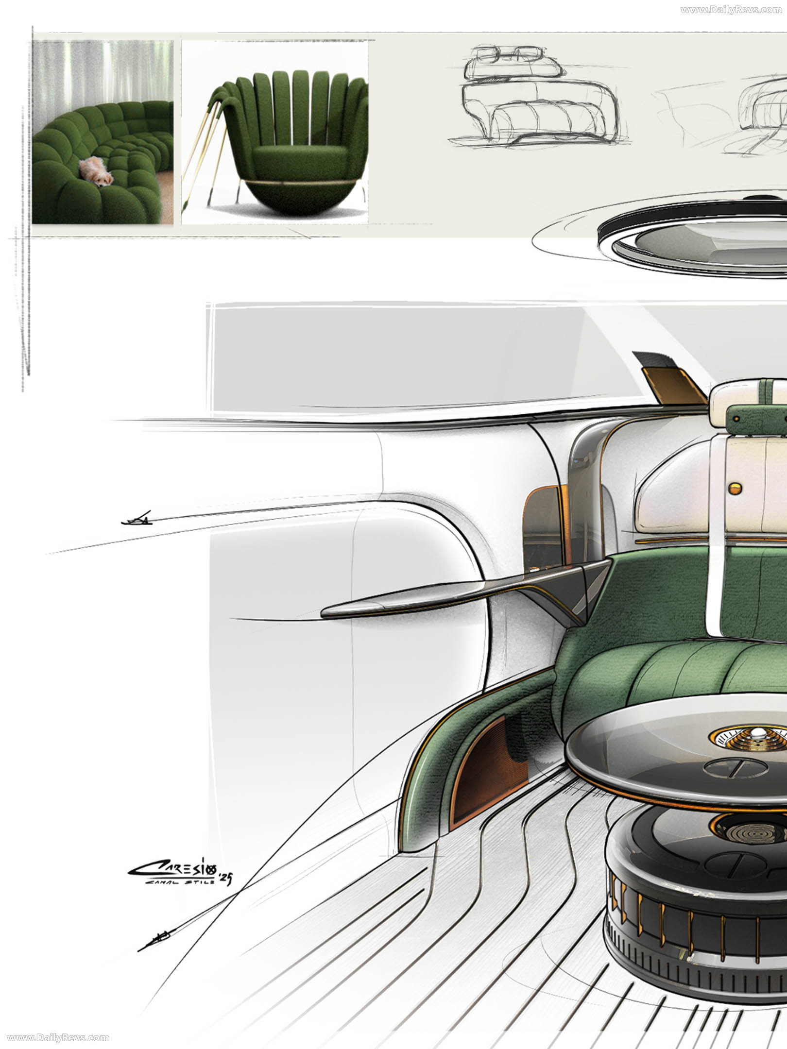 2027 Aznom Automotive L’EPOQUE Sketches