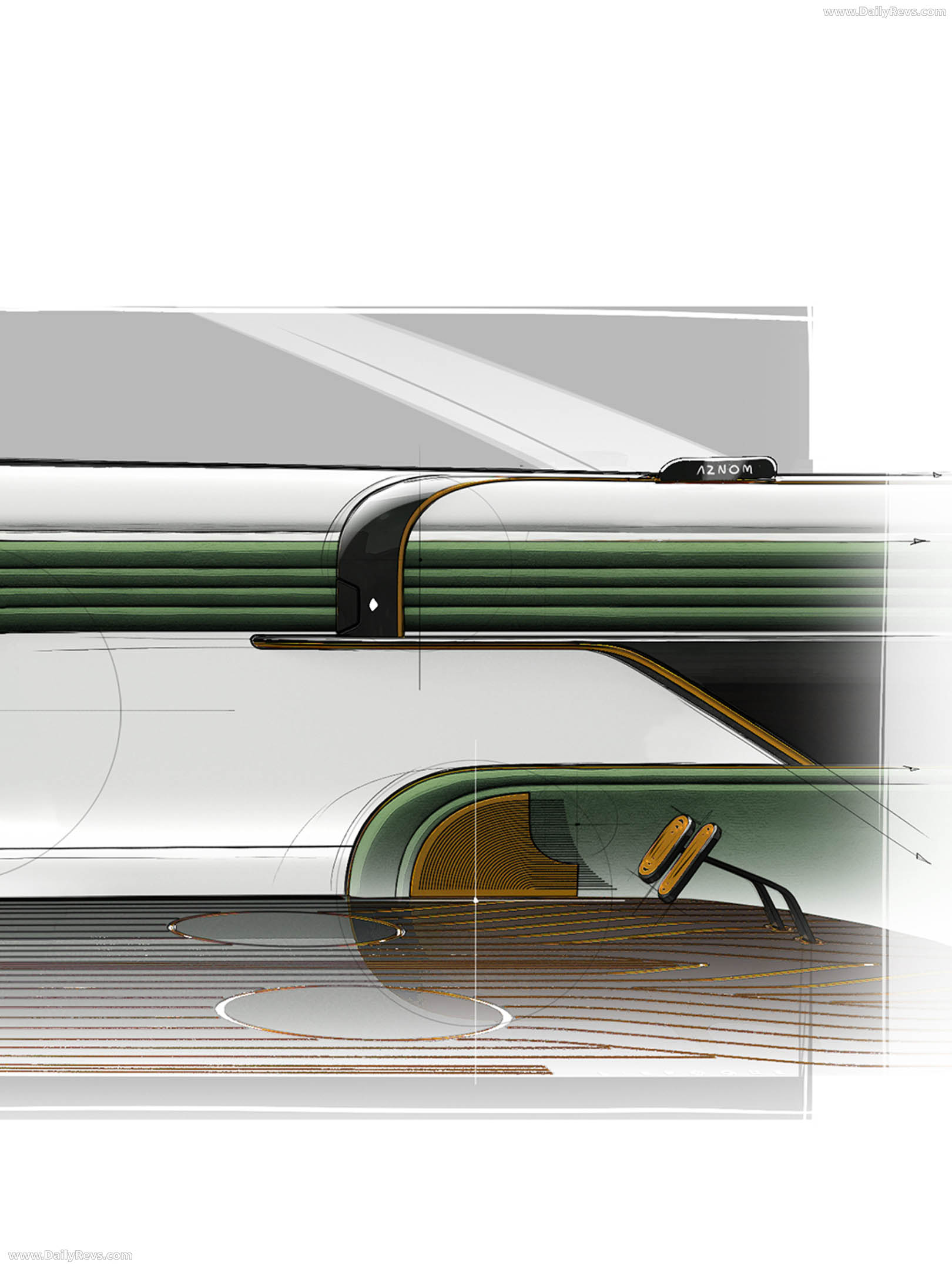 2027 Aznom Automotive L’EPOQUE Sketches