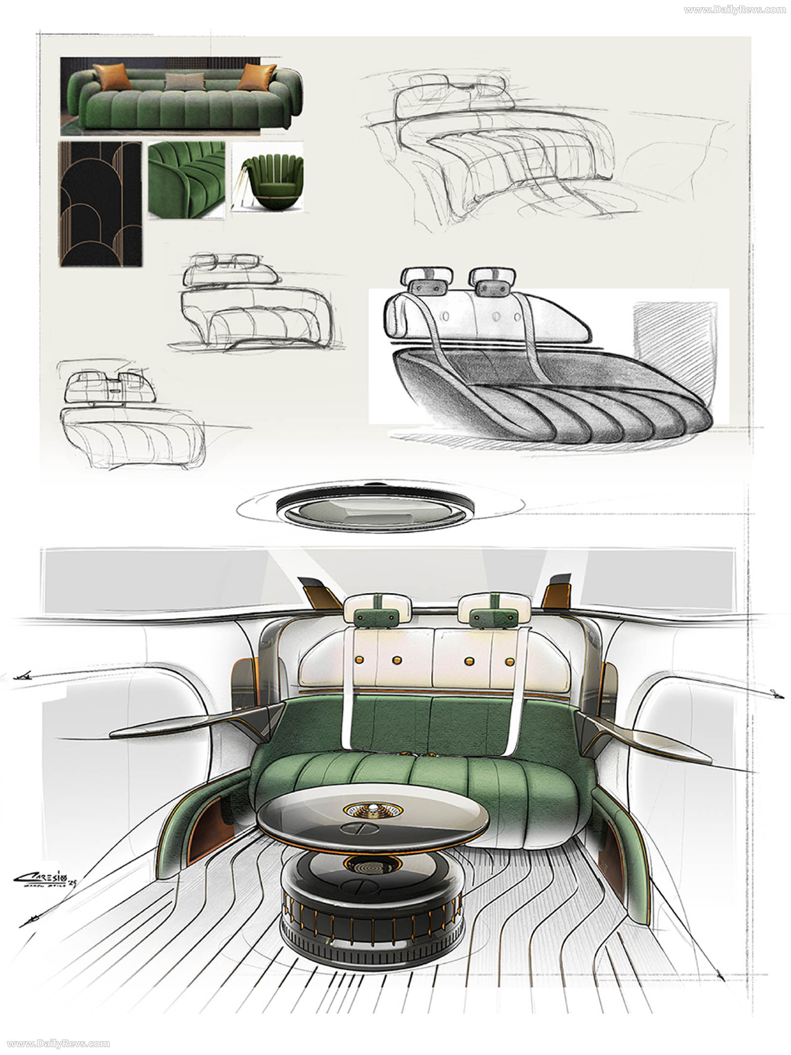 2027 Aznom Automotive L’EPOQUE Sketches