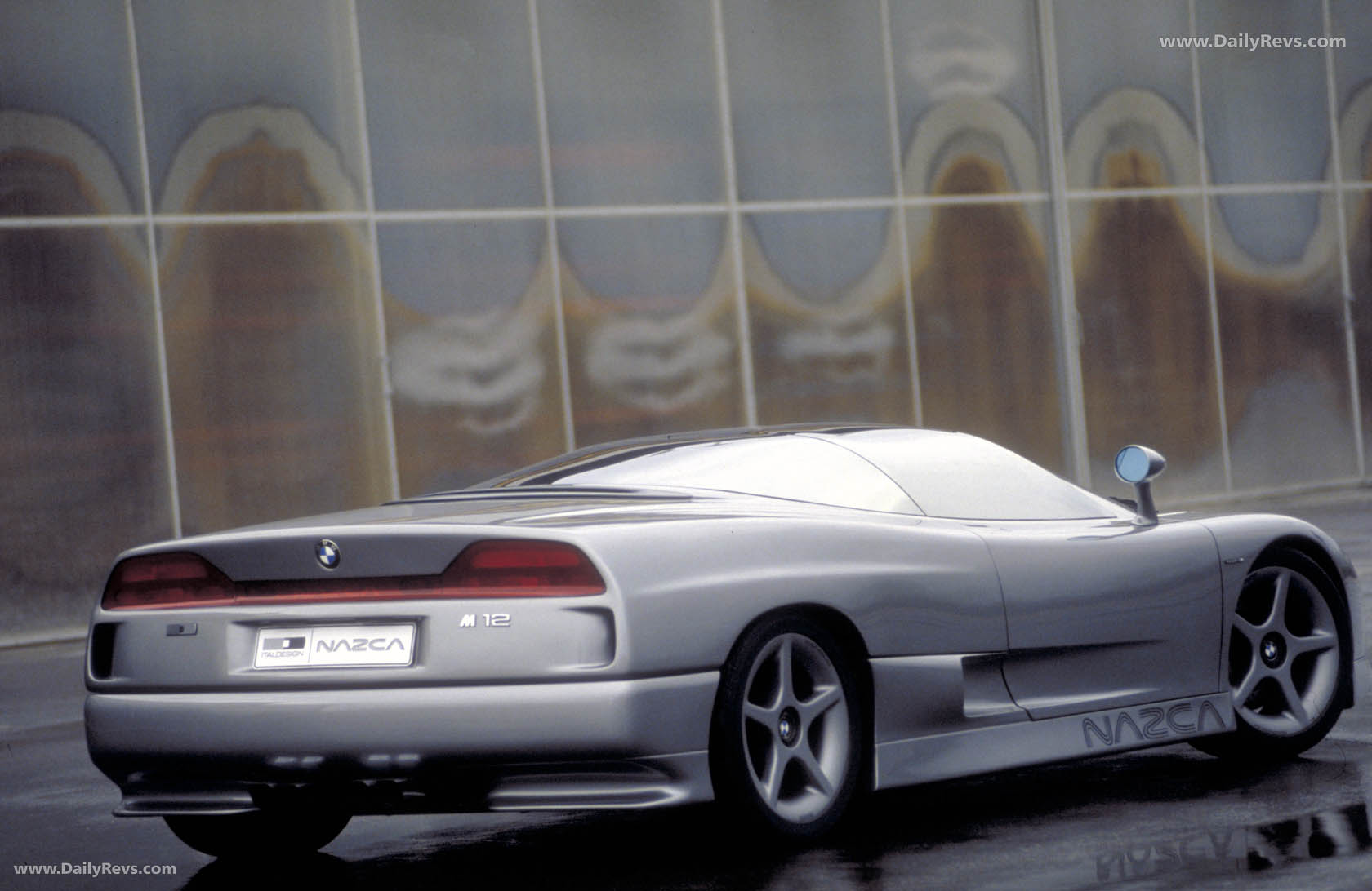 1991 BMW Nazca M12 by Ital Design Rear View