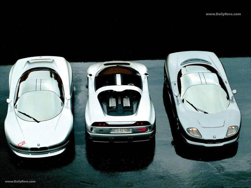 1991 BMW Nazca M12 by Ital Design Top View