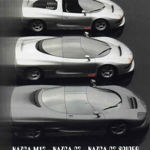 1991 BMW Nazca M12 by Ital Design Top View