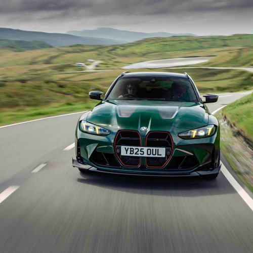 2025 BMW M3 CS Touring G81 UK Version Front View
