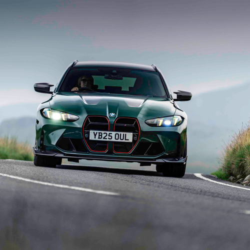 2025 BMW M3 CS Touring G81 UK Version Front View