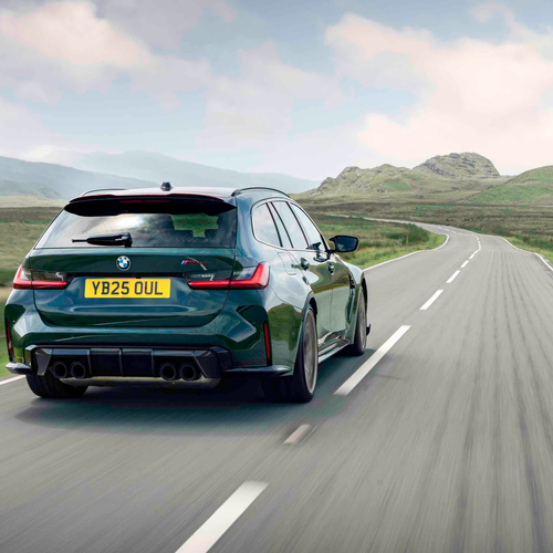 2025 BMW M3 CS Touring G81 UK Version Rear View