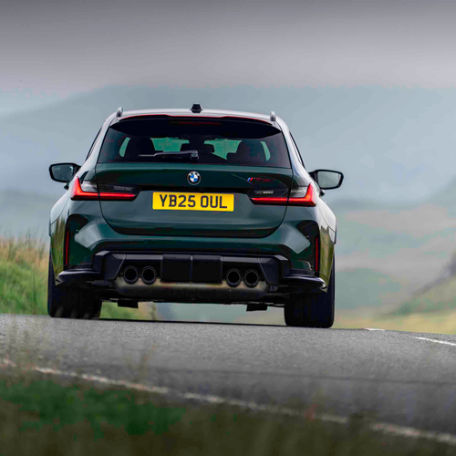2025 BMW M3 CS Touring G81 UK Version Rear View