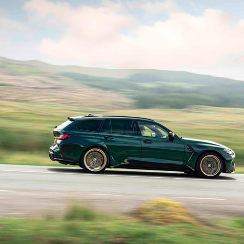 2025 BMW M3 CS Touring G81 UK Version Side View