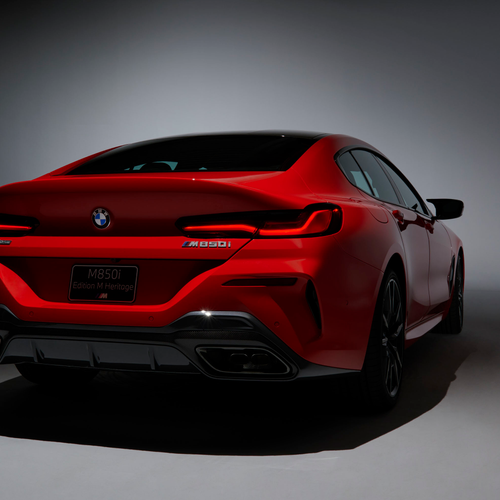2026 BMW M850i Edition M Heritage G16 Rear View