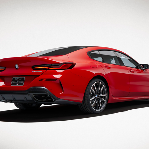 2026 BMW M850i Edition M Heritage G16 Rear View