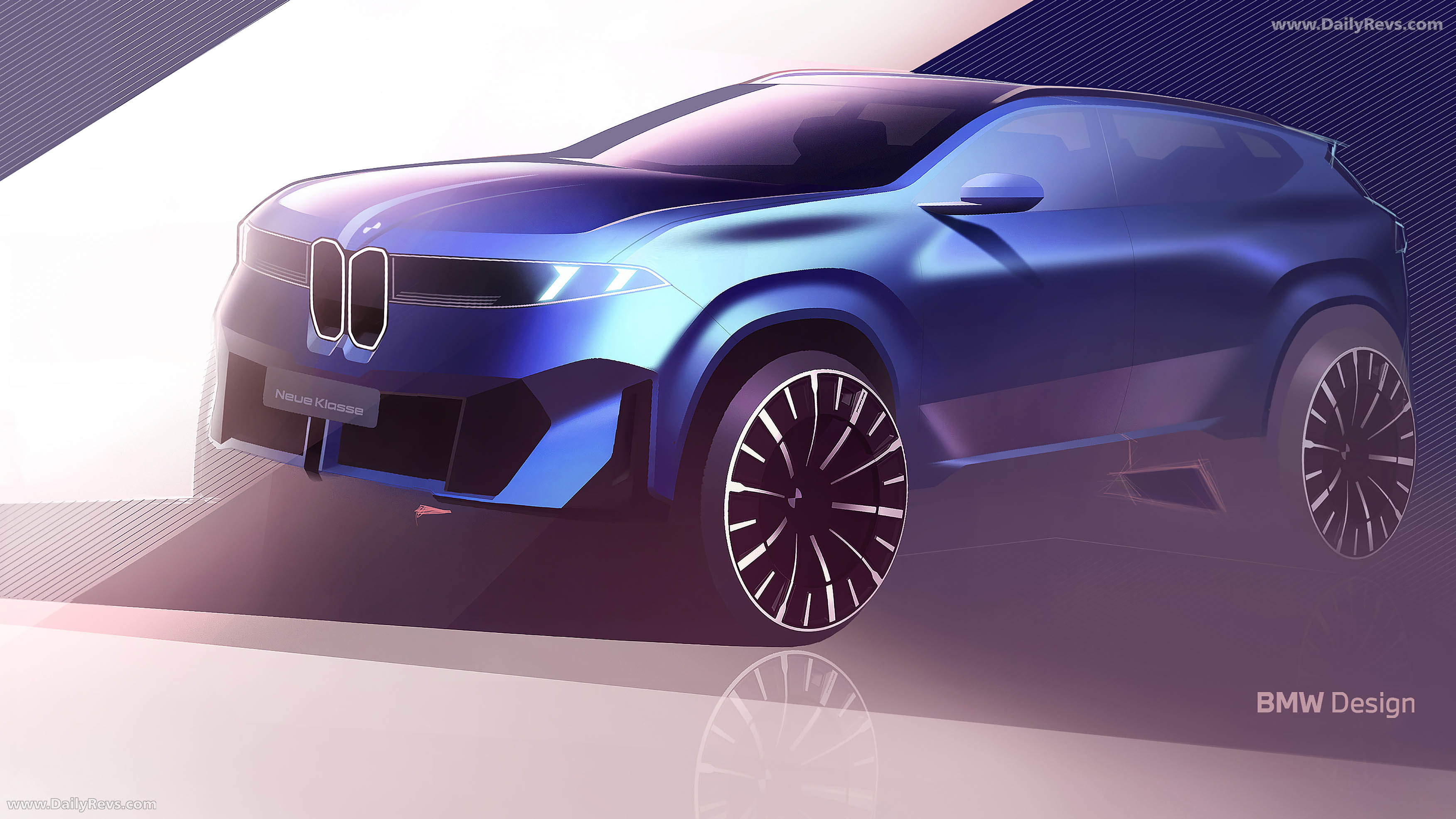 2026 BMW iX3 50 xDrive NA5 Sketches