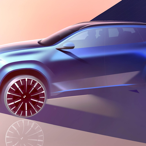 2026 BMW iX3 50 xDrive NA5 Sketches