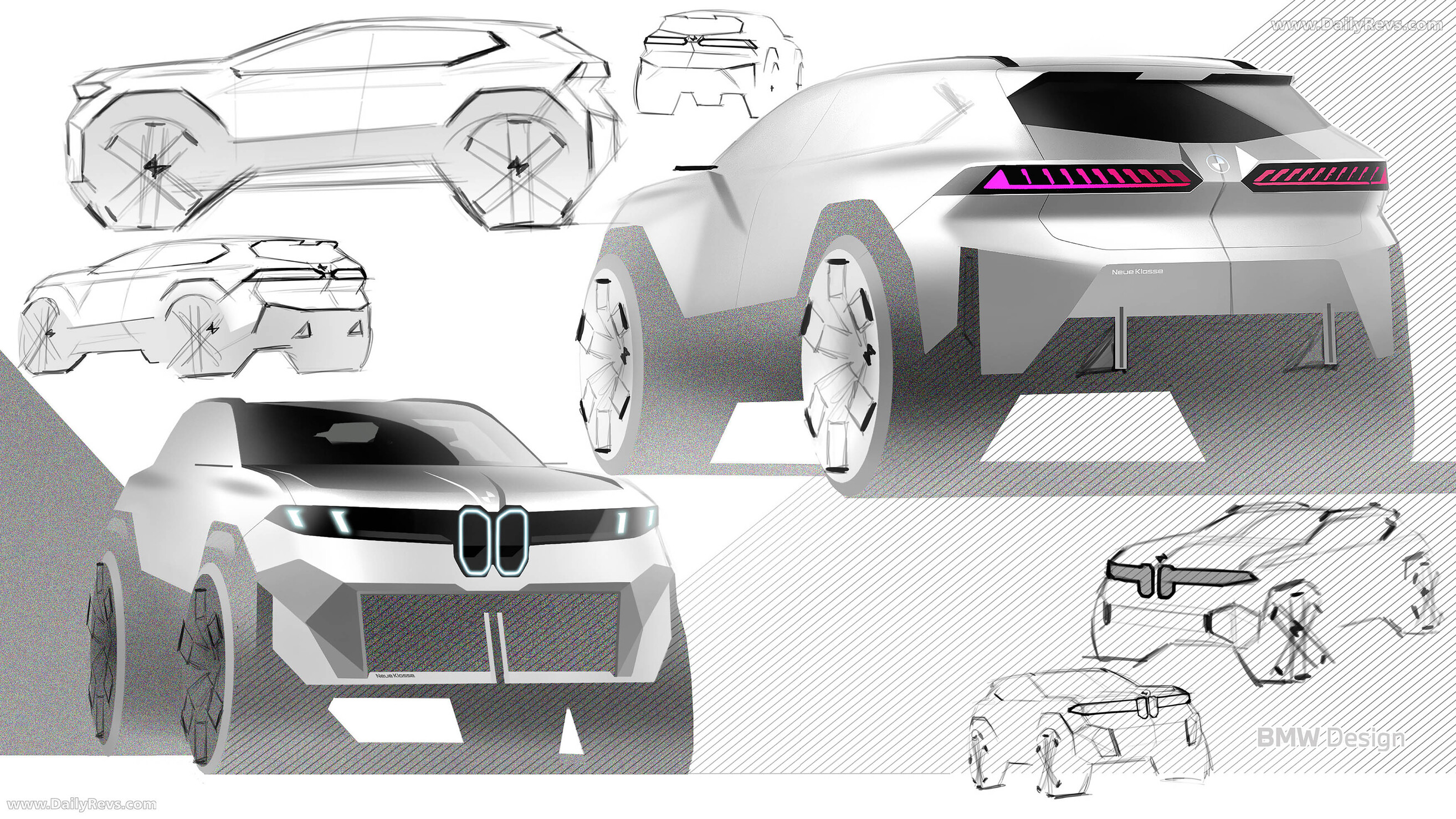 2026 BMW iX3 50 xDrive NA5 Sketches
