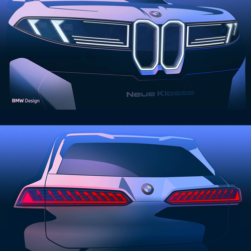 2026 BMW iX3 50 xDrive NA5 Sketches