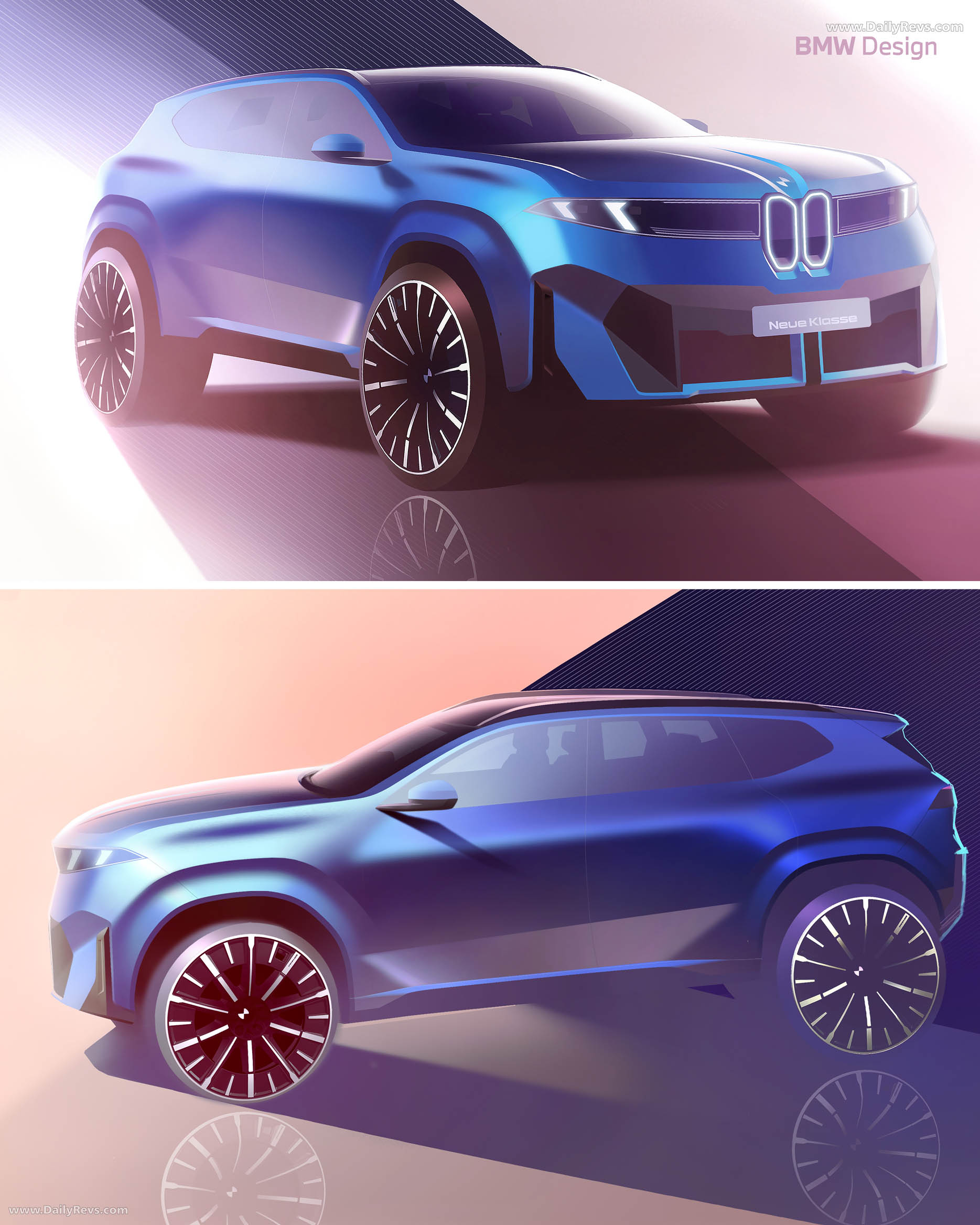 2026 BMW iX3 50 xDrive NA5 Sketches