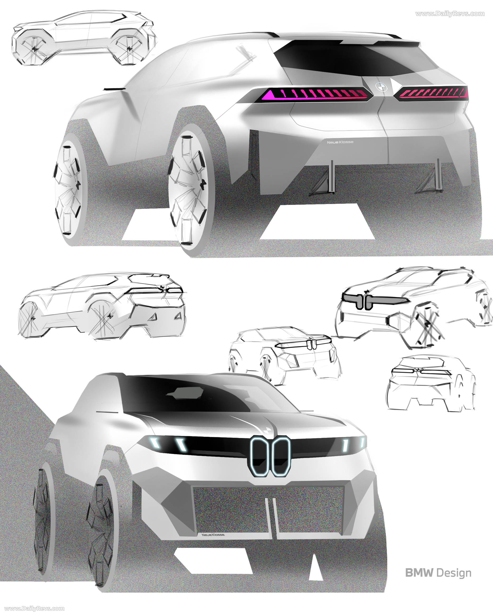 2026 BMW iX3 50 xDrive NA5 Sketches