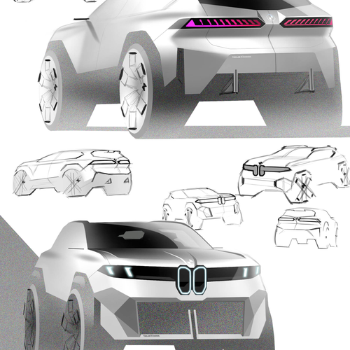 2026 BMW iX3 50 xDrive NA5 Sketches