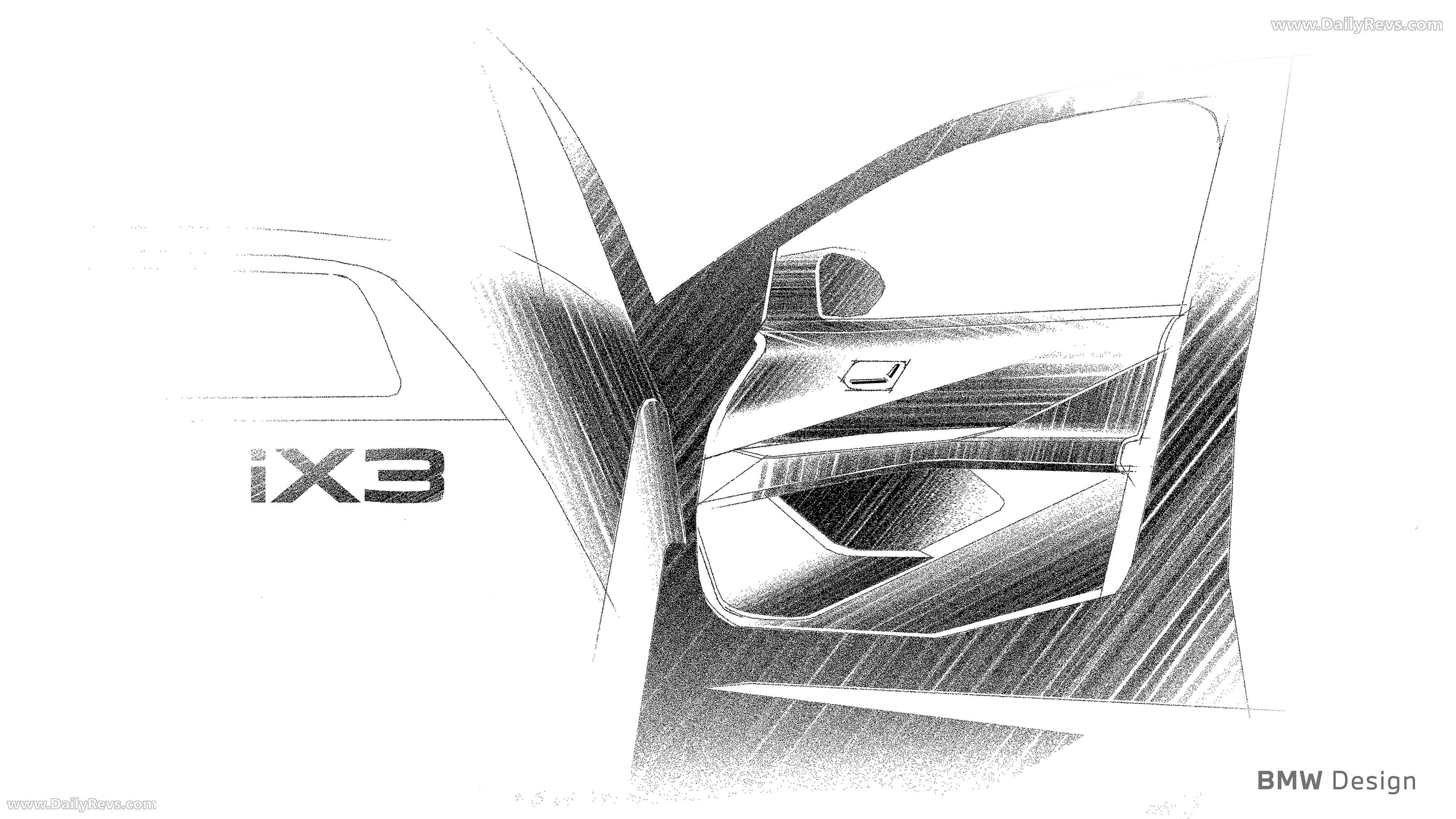 2026 BMW iX3 50 xDrive NA5 Sketches