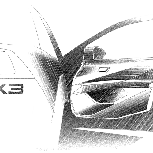 2026 BMW iX3 50 xDrive NA5 Sketches