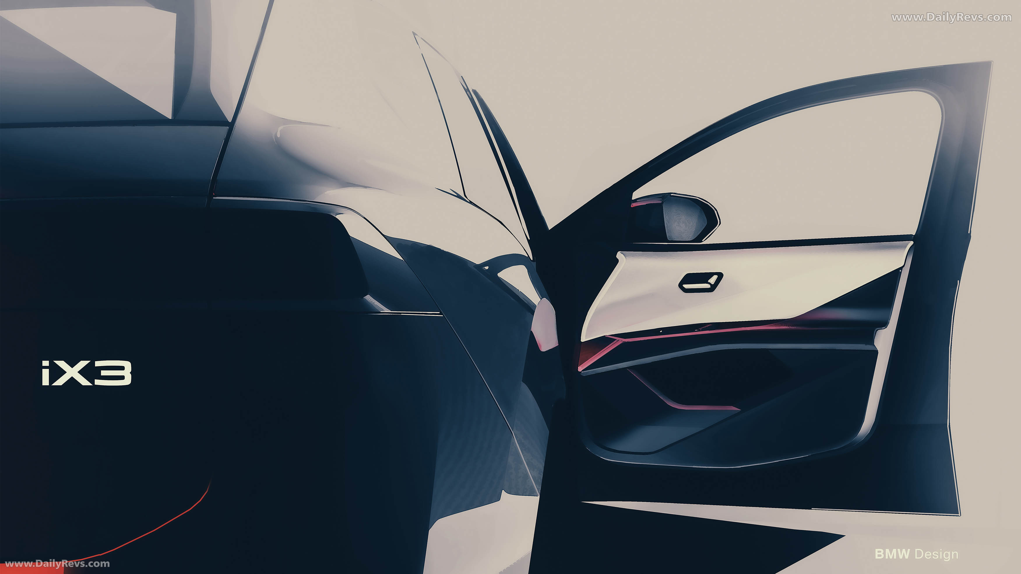 2026 BMW iX3 50 xDrive NA5 Sketches