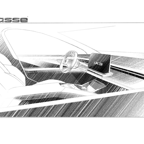 2026 BMW iX3 50 xDrive NA5 Sketches