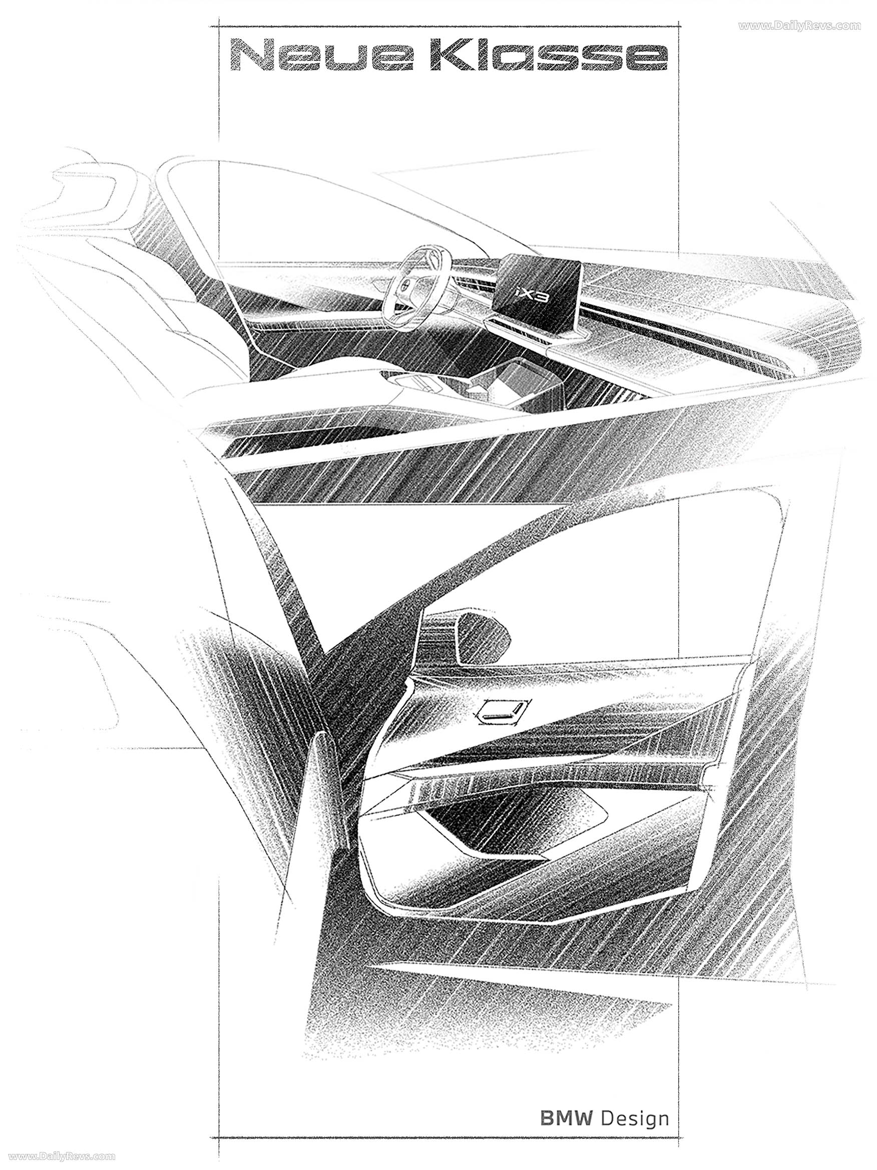 2026 BMW iX3 50 xDrive NA5 Sketches