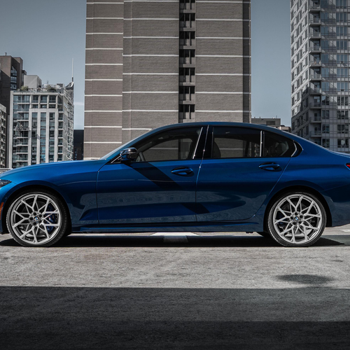 2026 BMW M340i xDrive 50 Jahre G20 Avus Blue Side View