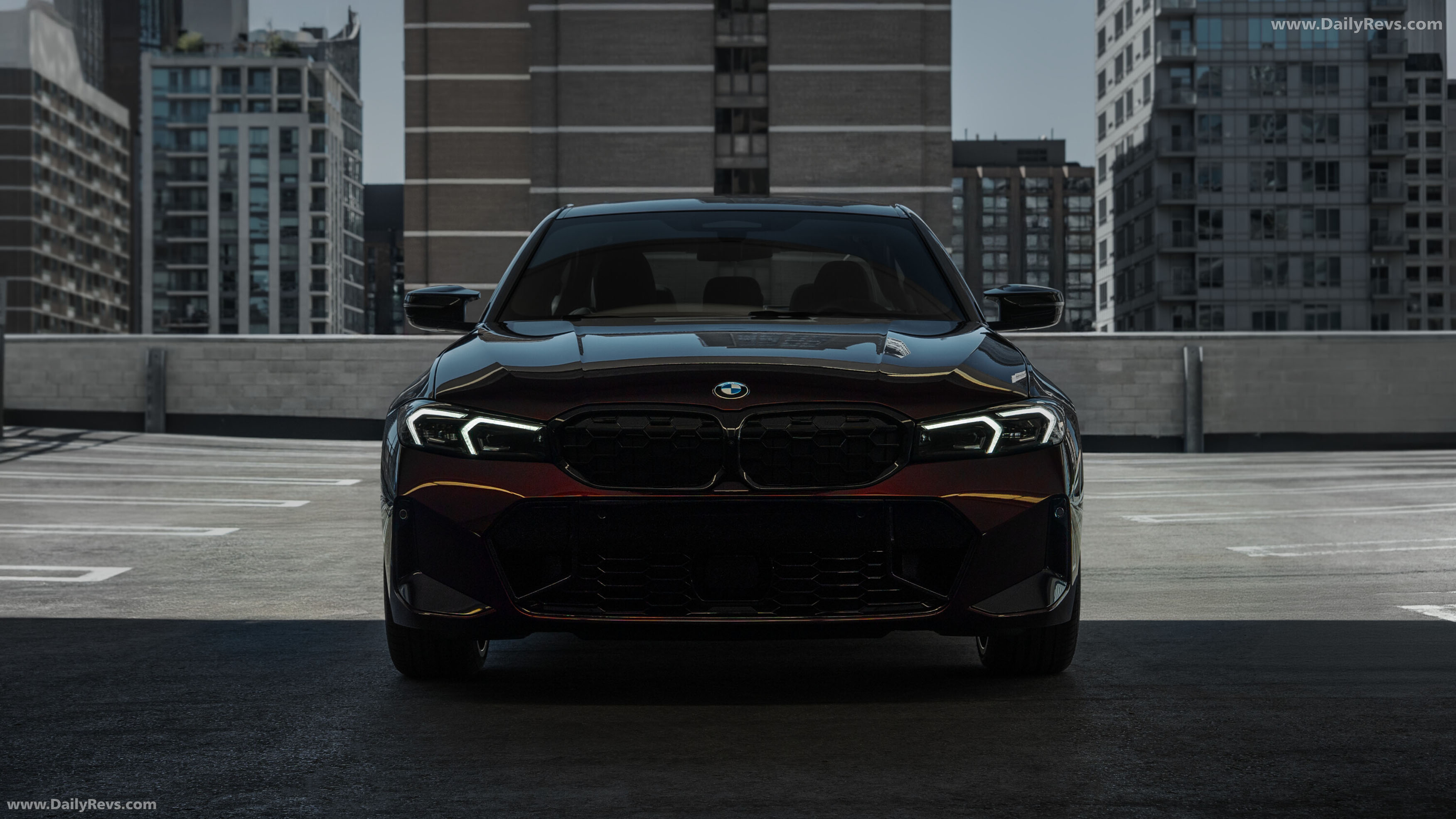 2026 BMW M340i xDrive 50 Jahre G20 Madeira Red Front View