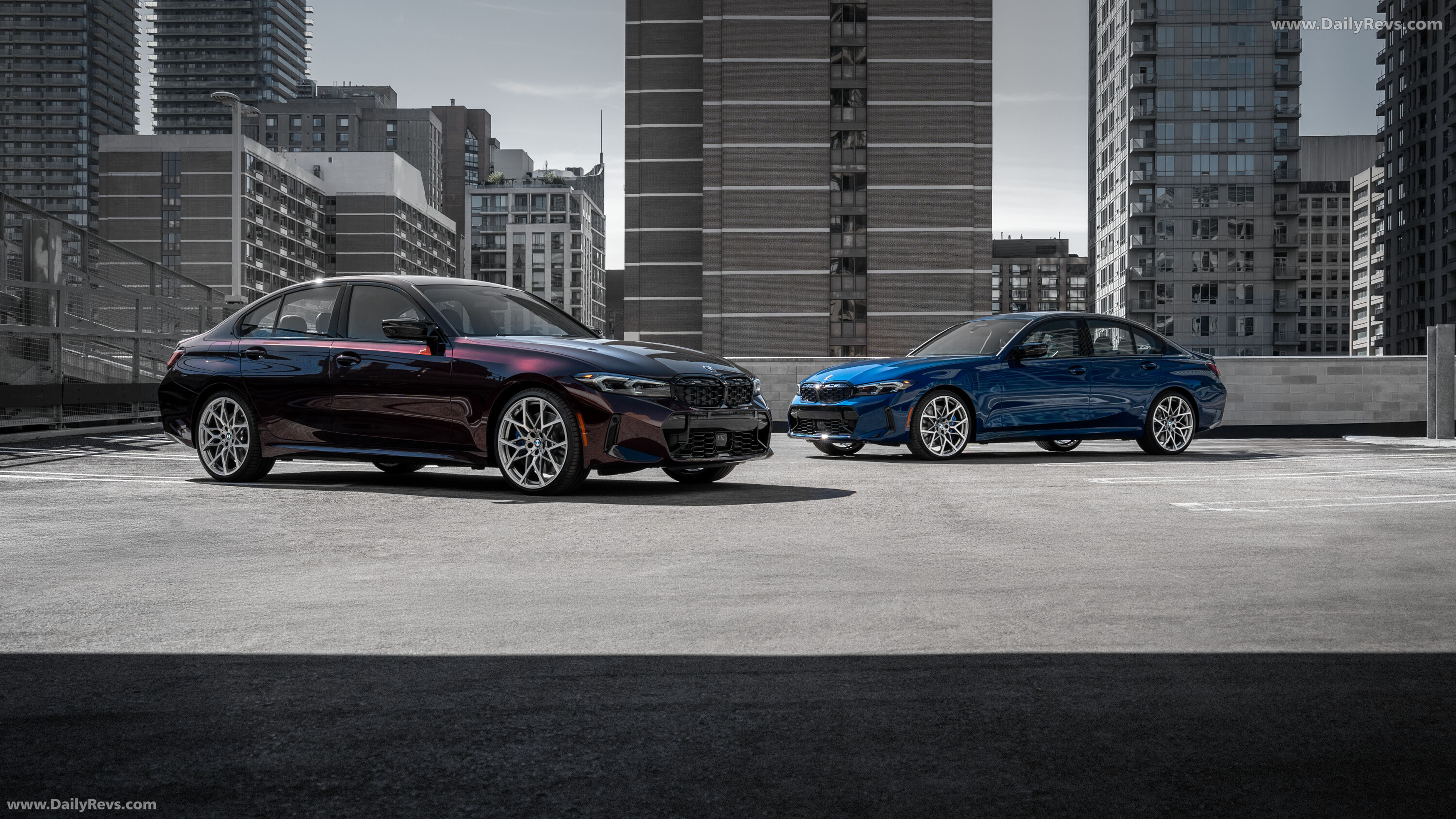 2026 BMW M340i xDrive 50 Jahre G20 Madeira Red Front View