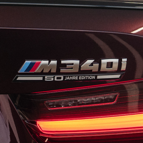 2026 BMW M340i xDrive 50 Jahre G20 Madeira Red Exterior