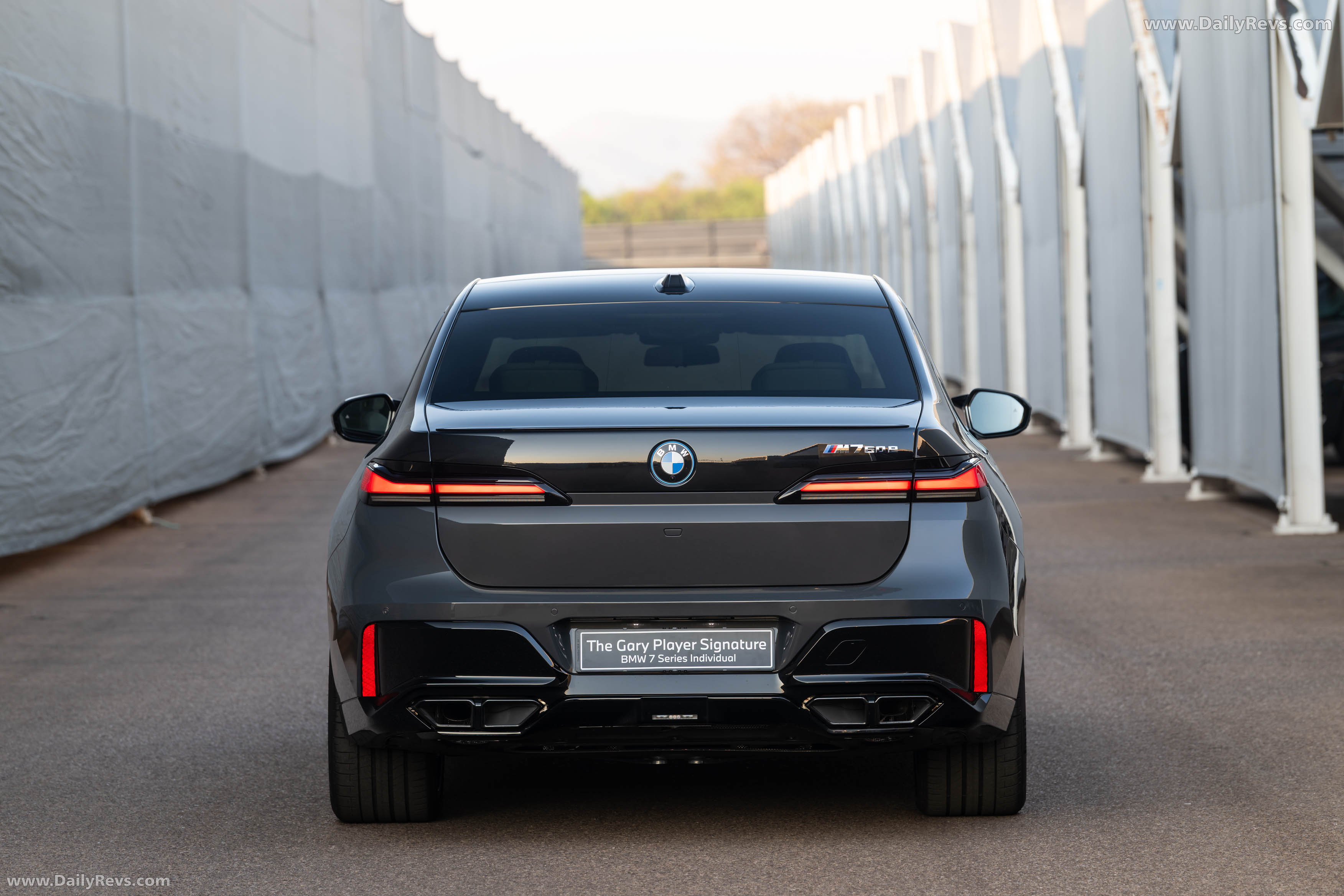 2025 BMW 7 Series Gary Player Signature G70 Rear View