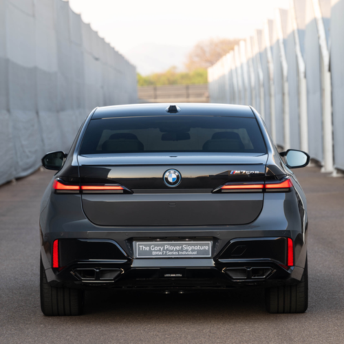 2025 BMW 7 Series Gary Player Signature G70 Rear View