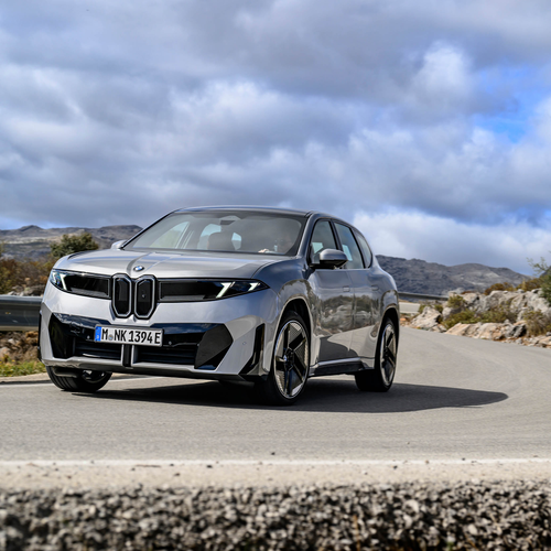 2026 BMW iX3 50 xDrive NA5 Polarized Gray Front View