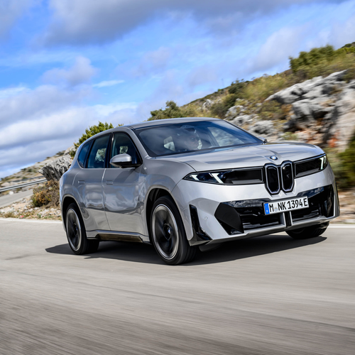 2026 BMW iX3 50 xDrive NA5 Polarized Gray Front View