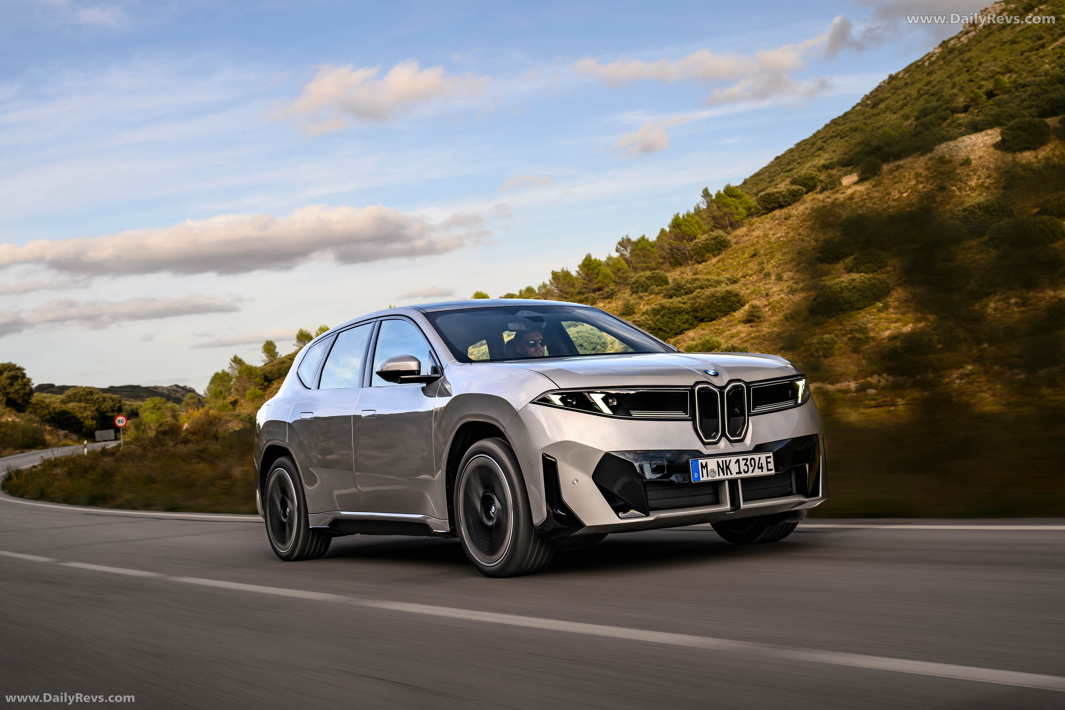 2026 BMW iX3 50 xDrive NA5 Polarized Gray Front View