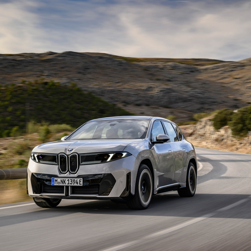 2026 BMW iX3 50 xDrive NA5 Polarized Gray Front View