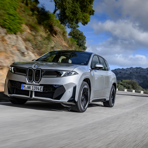 2026 BMW iX3 50 xDrive NA5 Polarized Gray Front View