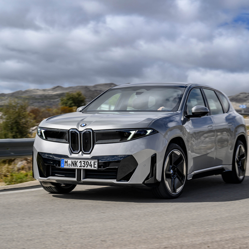 2026 BMW iX3 50 xDrive NA5 Polarized Gray Front View