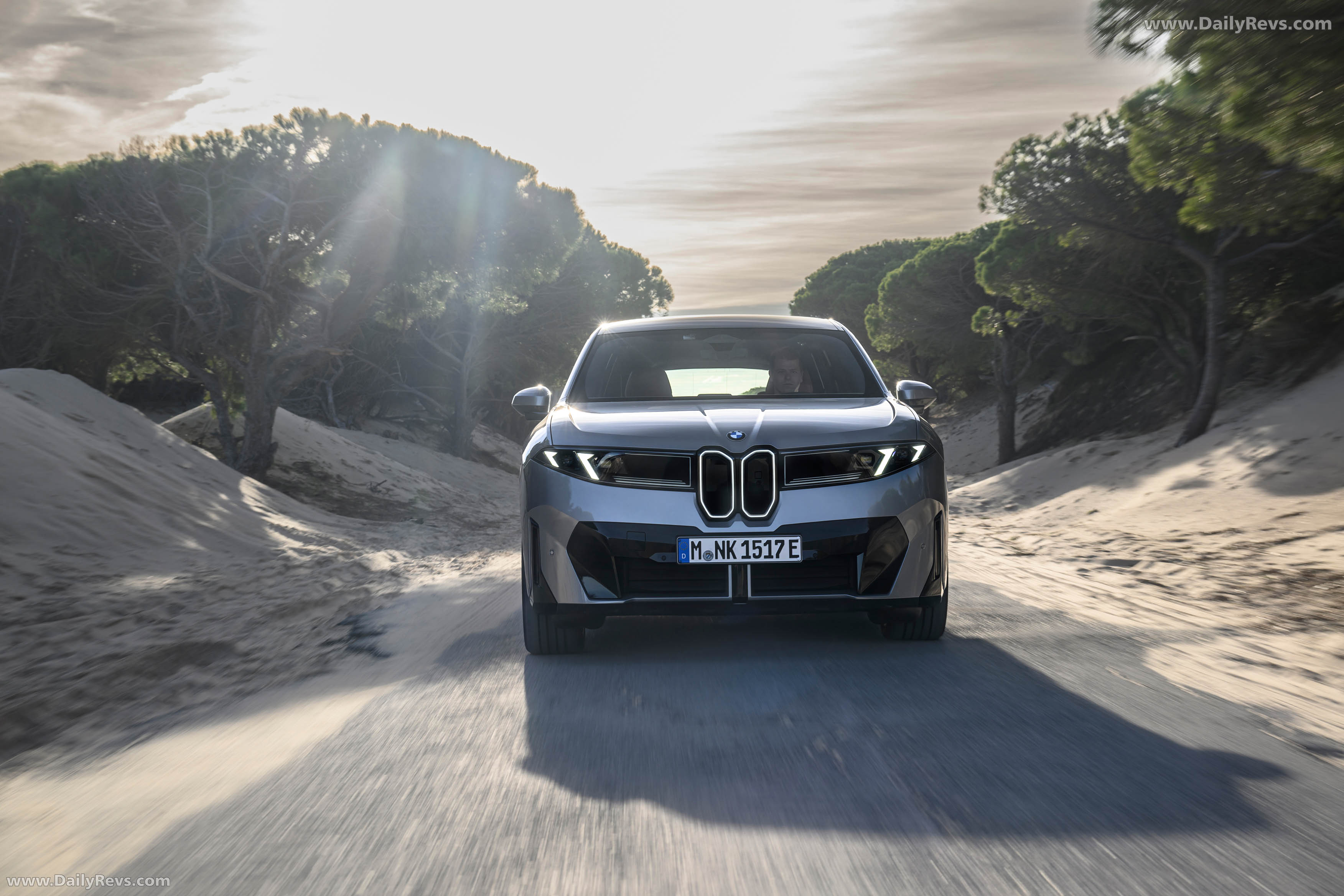 2026 BMW iX3 50 xDrive NA5 Polarized Gray Front View