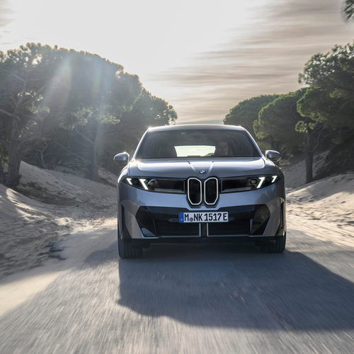 2026 BMW iX3 50 xDrive NA5 Polarized Gray Front View